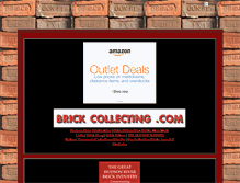 Tablet Screenshot of brickcollecting.com